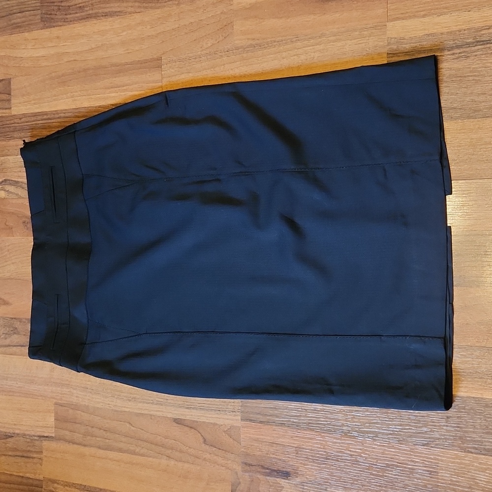 Karen Millen England Black High Waisted Pencil Skirt, Size 10
